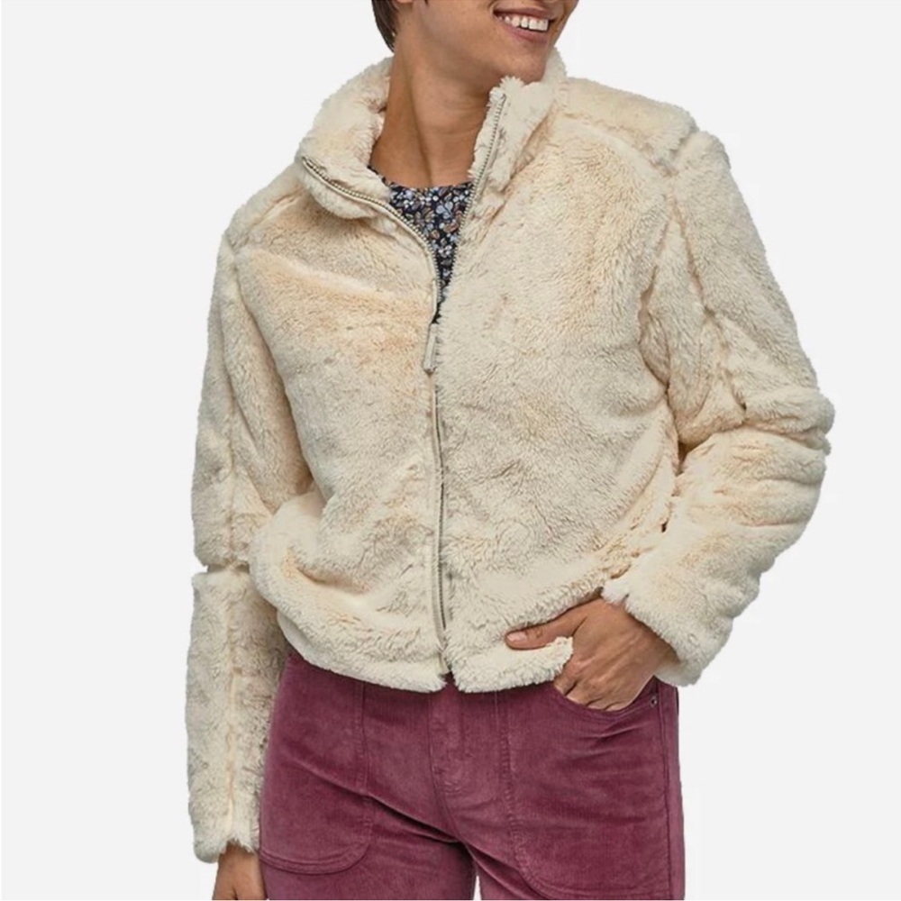 Patagonia Women's Cream Lunar Frost Jacket